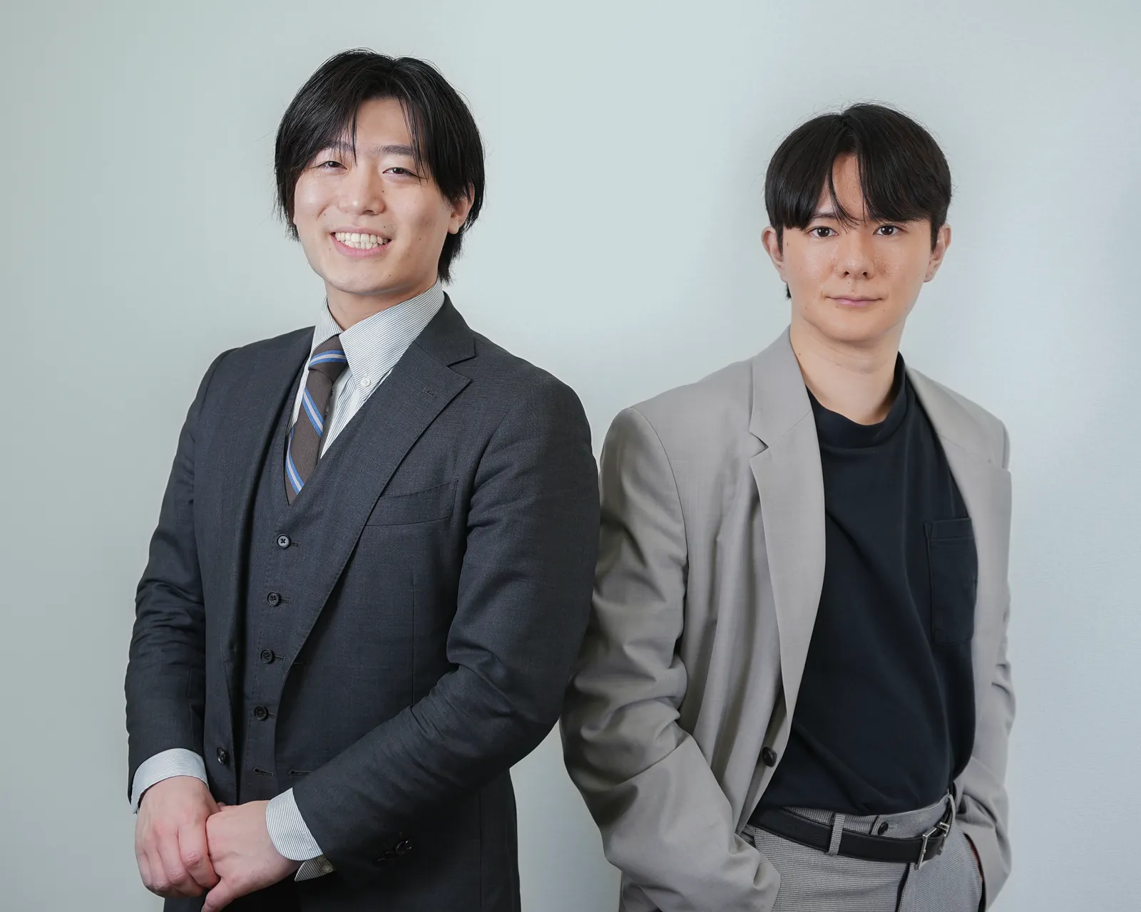 代表取締役CEOの堀居 隆生（左）と、代表取締役COOの市川 貴大（右）